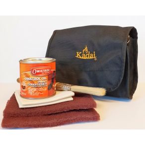 Kadai Care Kit - includes oil, brush, pa